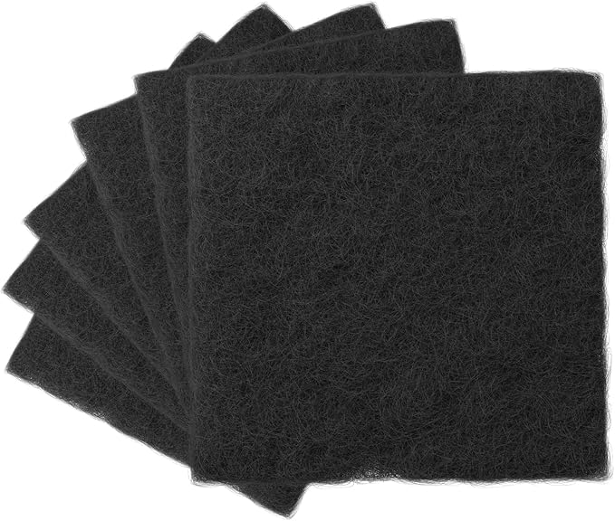 6Pcs Litter Box Filters Replacement for All Brand Stainless Steel Litter Box, Size 4 x 4inch Random DIY, Odor Control