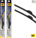 CAT Clarity Wiper Blades (2-Pack), Premium Performance Direct OEM Replacement, Universal Fit Front Windshield Wiper Blades, Durable Streak-Free Spotless Silent Easy Installation - 19" + 16"