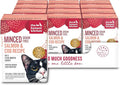 The Honest Kitchen Human Grade Minced - Salmon & Cod in Fish Broth Gravy Wet Cat Food, 5.5 oz (Pack of 12)