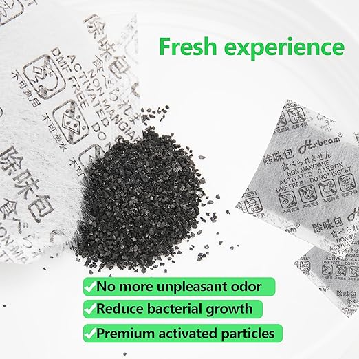 30PCs Disposable Waste Receptacles with Charcoal Bags Compatible with Littermaid 1St/2nd Edition Automatic Cat Litter Box, Disposable Cat Litter Box Odorless & Disposal (Machine NOT Included)