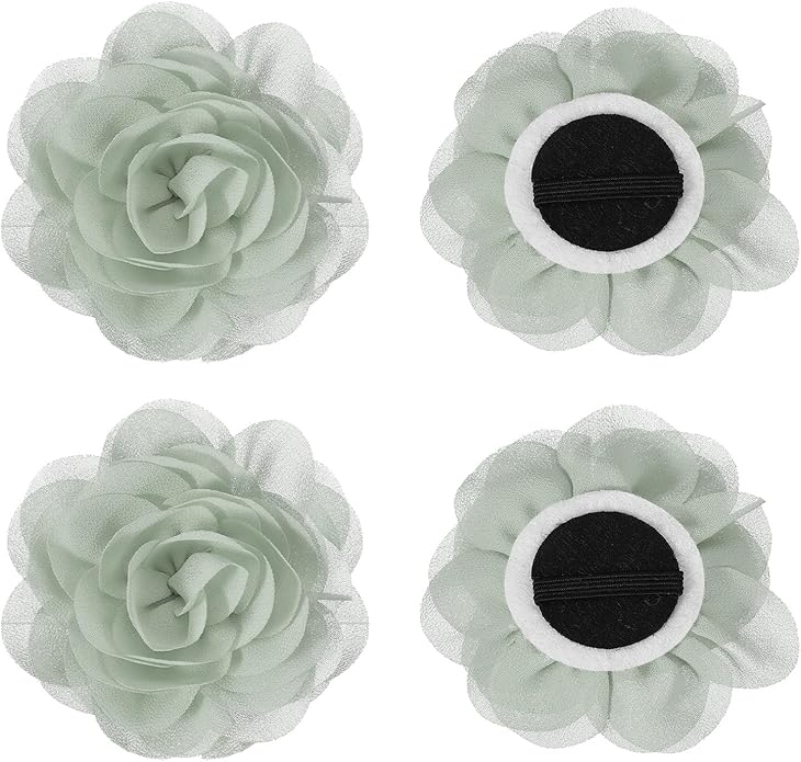 Dog Collar Flowers, Pet Flower Charms Soft Chiffon Cat Collar Bow Tie Floral Grooming Supplies, Intended for Dog