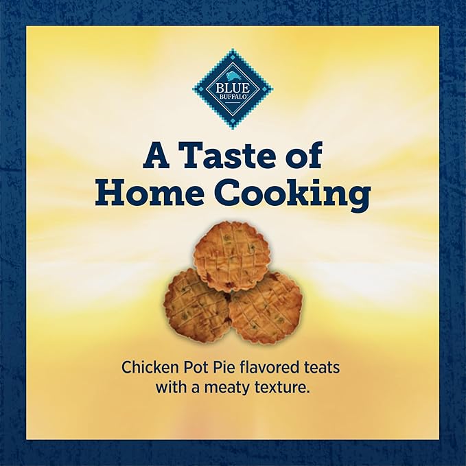 Blue Buffalo True Chews Dog Treats Made in the USA with Natural Ingredients Chicken Pot Pie