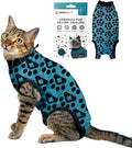 BellyGuard Cat Recovery Suit for Female and Male, Cat Surgery Suit Alternative, Onesie for After Spay Care, Post-Surgery Protective Body Cover for Feline and Kitten Healing