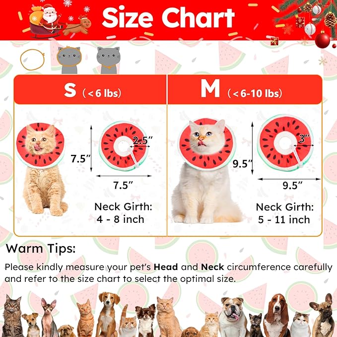 Kitten Cones After Surgery Extra Small Waterproof Cone Collar Soft to Stop Licking Neck Elizabethan Kitten e Collar for Recovery Wound Healing Safety xs Small Cat Donut Cone