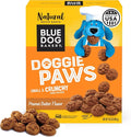 Blue Dog Bakery Natural Dog Treats, Doggie Paws, Peanut Butter Flavor, 16.2oz (1 Count)