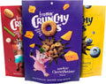 Fromm Crunchy Os Dog Treat Variety Pack - Crunchy Dog Treat Sample Pack (Beef, Chicken, Pork) - Pack of (3) 6 oz Bags