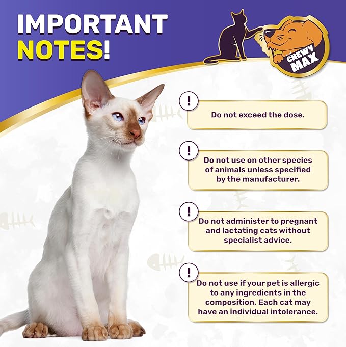 L Lysine for Cats & Kittens Helps with Watery Eyes, Sneezing, Cough, Runny Nose – Natural Cat Antibiotic Supplement with Taurine, Vitamins for Eye Function & Immune Support – Chicken Flavor – 2 oz