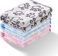 Stuffed 3pcs Premium Soft Dog Blankets for Small Dogs, Cat Blanket Calming Washable for Bed Couch Crate Protection Cover, Dog Puppy Kitten Essentials Christmas Dog Gifts, 32 * 40 inches
