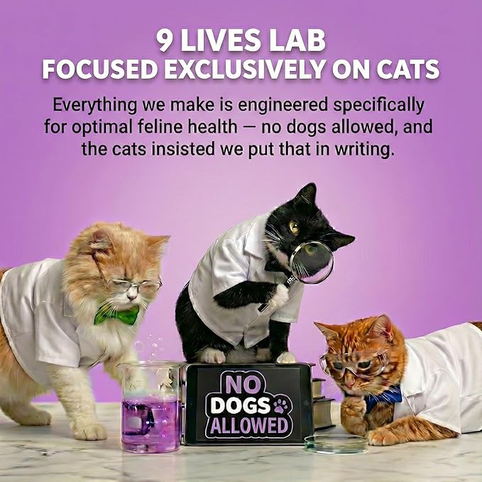 Human-Grade Cat Multivitamin | 15-in-1 Cat Vitamins for Indoor Cats + Fish Oil + L-lysine + Lion's Mane | Feline Vitamins and Supplements | 45 Day Supply of Soft Chews