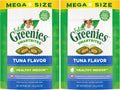 Greenies Feline Smartbites Healthy Indoor Natural Treats for Cats, Tuna Flavor, 4.6 oz. Pouch (Pack of 2)
