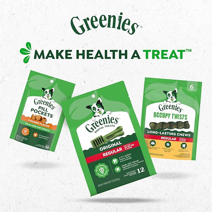 Greenies Anytime Bites Dog Treats, Blueberry Flavor, Dog Training Treats, 10.3 oz. Bag
