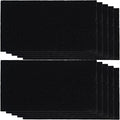 10 Pack Cat Litter Box Filter Replacement, Activated Charcoal Carbon Odor Filter Inserts, Compatible with Van Ness Corner Enclosed Cat Pan & CP77 Enclosed Sifting Litter Pan