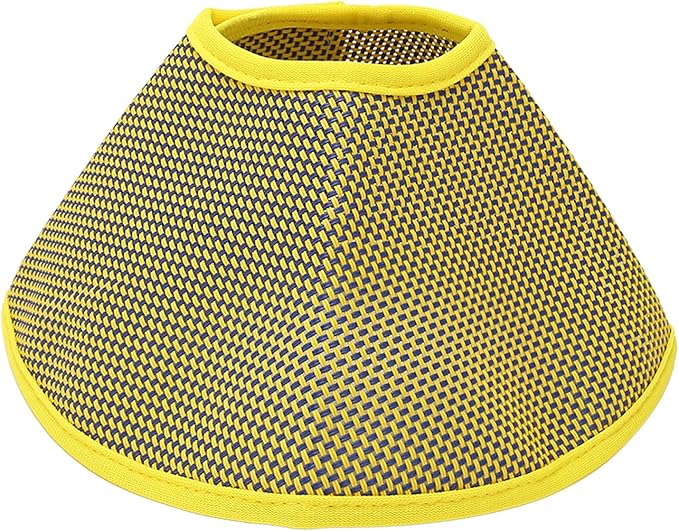 Cat Collar, Adjustable Elizabethan Collar Loops Soft Cat Cone Pet Cones For Cats Breathable Woven Mesh Cat Cone Collar for Cats Kittens, Cat Cone Alternative (S)