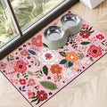 Dog Food Mats for Floors, Absorbent Dog Bowl Mat for Food and Water Dispenser Mat, Quick Dry Cat Food Mat Pet Supplies