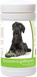 Healthy Breeds Black Russian Terrier Grooming Wipes 70 Count
