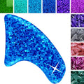 zetpo 12 Colors / 120 pcs Cat Claw Covers | Cats Nail Caps with Adhesives and Applicators (L)