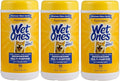 Wet Ones for Pets Deodorizing Multipurpose Dog Wipes with Baking Soda, Tropical Splash Scent - Desmellizing Wipes for Dogs in Canister, 50 Count - 3 Pack