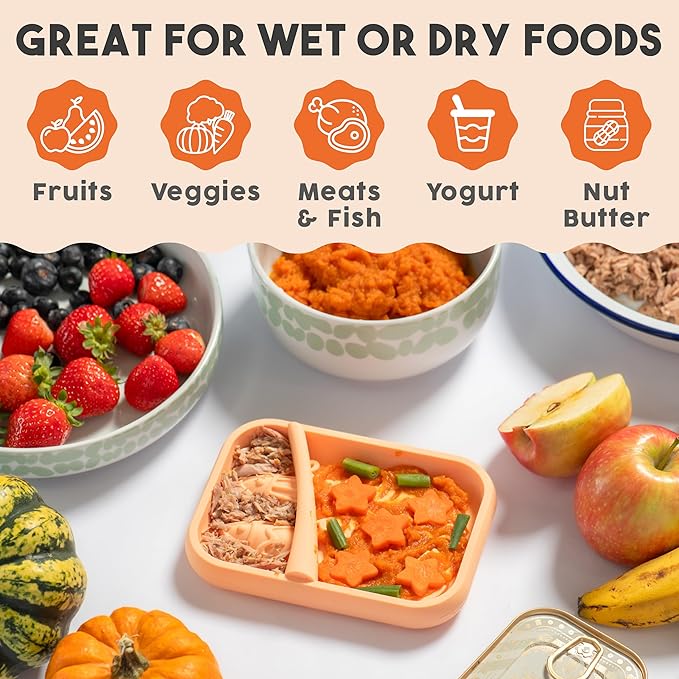 Awoo Sardina - Silicone Dog & Cat Lick Mat + Slow Feeder with Suction Cups - Non-Slip, Dishwasher Safe Pet Dish - Extends Mealtime for Fast Eaters & Reduces Anxiety - for Wet & Dry Food (Cobalt)