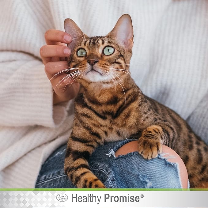 Four Paws Healthy Promise Aloe Ear Mite Treatment for Cats 0.75 Fl. Oz. (Pack of 2)