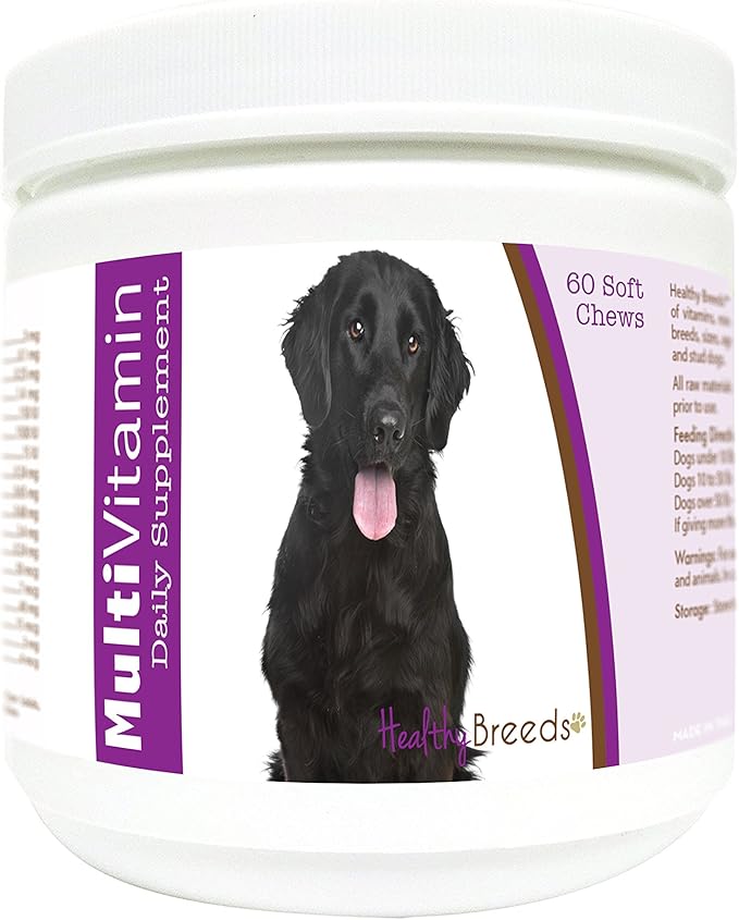 Healthy Breeds Flat Coated Retriever Multi-Vitamin Soft Chews 60 Count