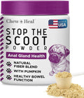 Glands Bowel Support - 14 oz of Stop The Scoot Powder for Scooting, Healthy Anal Glands, and Digestive Health - Made with Pumpkin Powder for Dogs