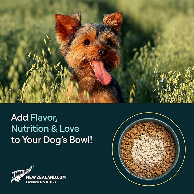 POP-Topper Dog Food Meal Toppers – Multivitamin Powder for Dogs Under 35 lbs - Delicious Bone Broth Base with 6 Human-Grade Superfoods - Supports Joints, Gut, Skin & Coat - 30 Packets