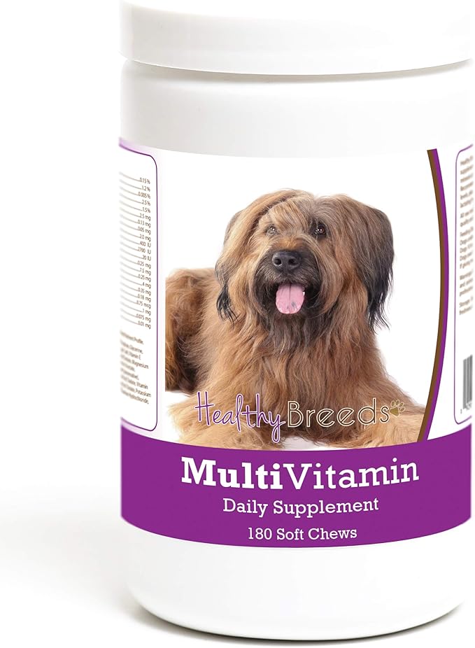 Healthy Breeds Briard Multivitamin Soft Chew for Dogs 180 Count