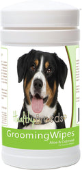 Healthy Breeds Entlebucher Mountain Dog Grooming Wipes 70 Count