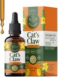 HERBAMAMA Cat's Claw Tincture - Vegan Cat's Claw Extract Supplement for Immune Support - Non-GMO, Alcohol & Sugar-Free Uncaria Tomentosa Drops