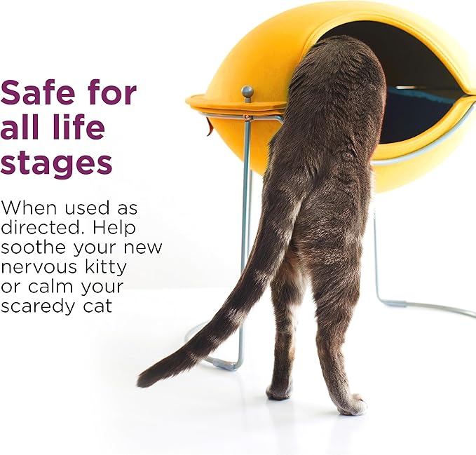 Comfort Zone Cat Calming Pheromone Spray: Value Size (4 oz); Proven to Reduce Destructive Scratching, Urine Marking, and Stress