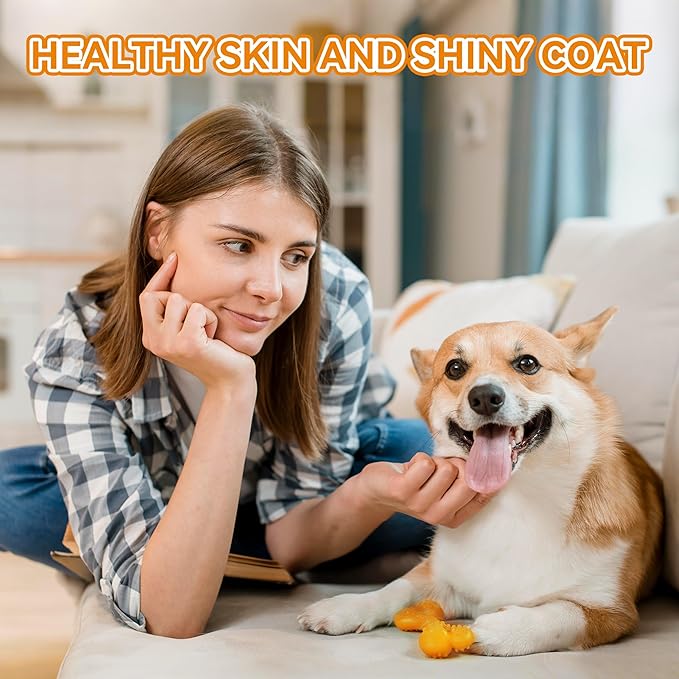 Skin & Coat Supplement, Cat and Dogs for Collagen Liquid Drops, Itch Relief for Dogs with Allergies,Dog Collagen Supplement,Dogs and Cats