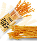 iPaw Turkey Tendons for Dogs, Single Protein, Hypoallergenic, All Natural Human Grade Puppy Chew, Rawhide Alternative Dog Treats, 1 Pack Strip (Large)