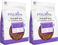 Full Moon Natural Cut Pork Jerky Healthy All Natural Dog Treats Human Grade Grain Free 10 oz,(Pack of 2)