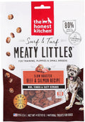 The Honest Kitchen Human Grade Dog Treats Surf & Turf Meaty Littles: Beef & Salmon Recipe, 4 oz Bag
