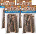 Cadet Slim Cut 100% Beef Strips Dog Treats - Long-Lasting, Healthy, & Natural Beef Esophagus Treats for Small & Large Dogs - Low Calorie & High Protein Dog Chews, Medium (2.8 oz.) (Pack of 4)