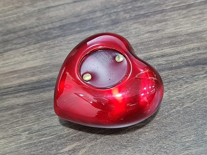 eSplanade cat Dog pet Cremation Mini Heart urn Keepsake Memorial | Small urn for Ashes Funeral Burial