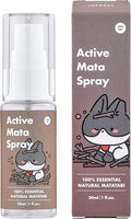 JAYU PET Active MATA Spray – 100% Natural Silvervine Spray for Cats, Liquid Catnip Alternative, Calming Mist for Indoor Kittens, Boosts Play & Engagement, Reduces Stress (1 fl oz)