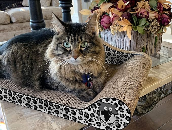 Cat Lounge - Scratcher - Snow Leopard