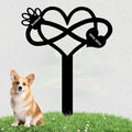 Custom Pet Name Memorial Grave Stake Marker, Custom Pet Garden Metal Stake, Pet Memorial Metal Sign, Personalized Pet Memorial Stake, Outdoor Pet Garden Decor