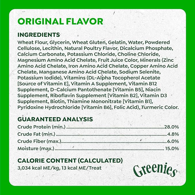 Greenies Anytime Bites Dog Treats, Original Flavor, Dog Training Treats, 24 oz. Bag