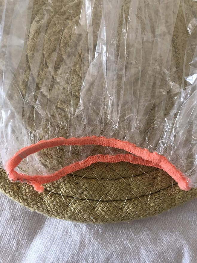 Disposable Pet Shower Caps, Ear Infection Prevention, Ears Drops Guard, Surgical Area Cover, Overhanging Ears Protection for Dogs, Cats in Bath, Rain, Water, (XLarge).