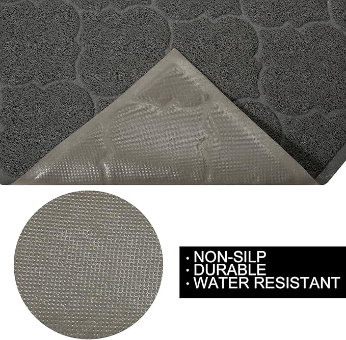 LittleTiger Cat Litter Mat, XL Super Size, Phthalate Free, Easy to Clean, 46x35 Inches, Durable, Soft on Paws, Large Litter Mat.