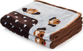 Snuggle Puppy Blanket for Pets - Cozy Dog Blanket for Small Dogs - Machine Washable Dog Blanket in Blue
