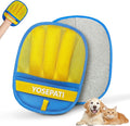 Pet Hair Removal Glove, Five-Finger Magic Brush Electrostatic Mitt, Pet Hair Remover Tool for Dog & Cat, Reusable Pet Hair Gloves Pet Grooming Needs, Fur Remover for Couch, Clothing & Carpet