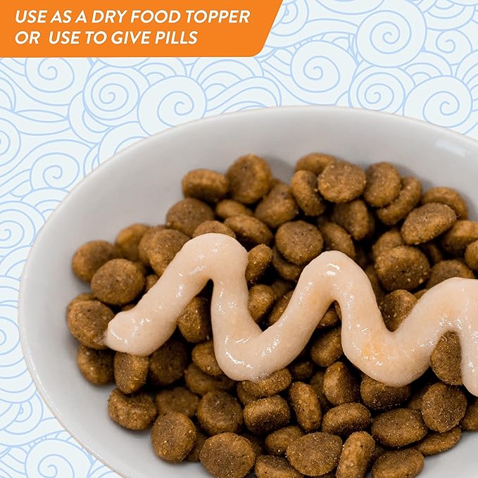 INABA Churu Lickable Purée Natural Cat Treats (Tuna Recipe, 4 Tubes)