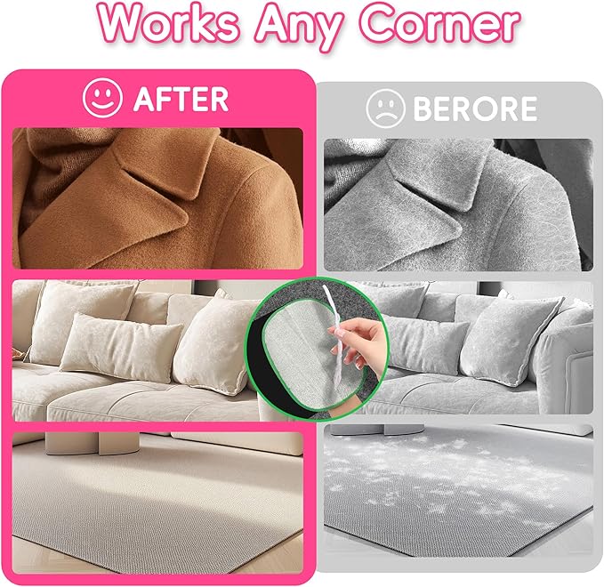 Pet Hair Removal Glove, Five-Finger Magic Brush Electrostatic Mitt, Pet Hair Remover Tool for Dog & Cat, Reusable Pet Hair Gloves Pet Grooming Needs, Fur Remover for Couch, Clothing & Carpet