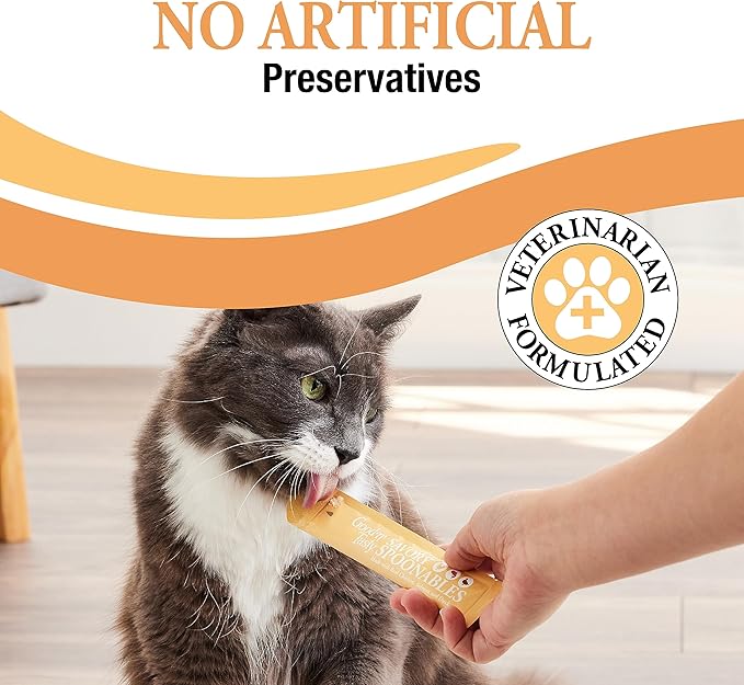 Good ‘n’ Tasty Savory Spoonables with Real Chicken, Salmon & Duck, 6 Count Tube, Triple Flavor Squeezable Lickable Wet Treats for Cats with Built-in Spoon for Less Mess (Pack of 2)