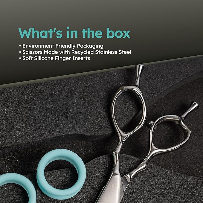 8” Dog Grooming Chunker Scissors – VG10 Japanese Steel Professional Pet Shears for Cats & Dogs | Clean Cut & Precise Trimming | Lightweight, Ergonomic, Handcrafted | Thinning Rate 60-70% | K9 Shears