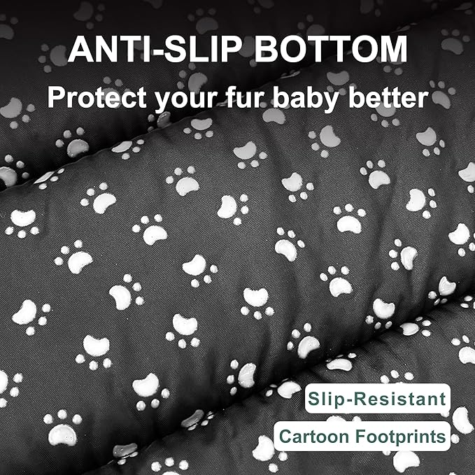 Dog Bed Mat, Reversible Dog Crate Pad with Washable Kennel Mat and Soft Foam, Flat Pet Bed for Dogs & Cats, for Crates Carriers & Travel (Green, 18" L*12" W*1.5" Th)
