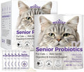 Cat Probiotics Gut – Constipation Relief – Supports Immunity, Regularity, & Healthy Digestion, 30-Day Supply (Senior Formula)